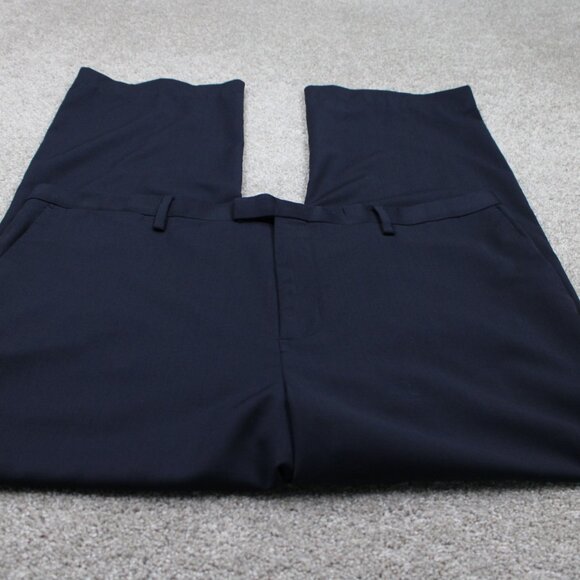 Banana Republic Dress Pants Mens 40x30 Blue Marzotto Super 120s Wool Slim Fit - Picture 2 of 14